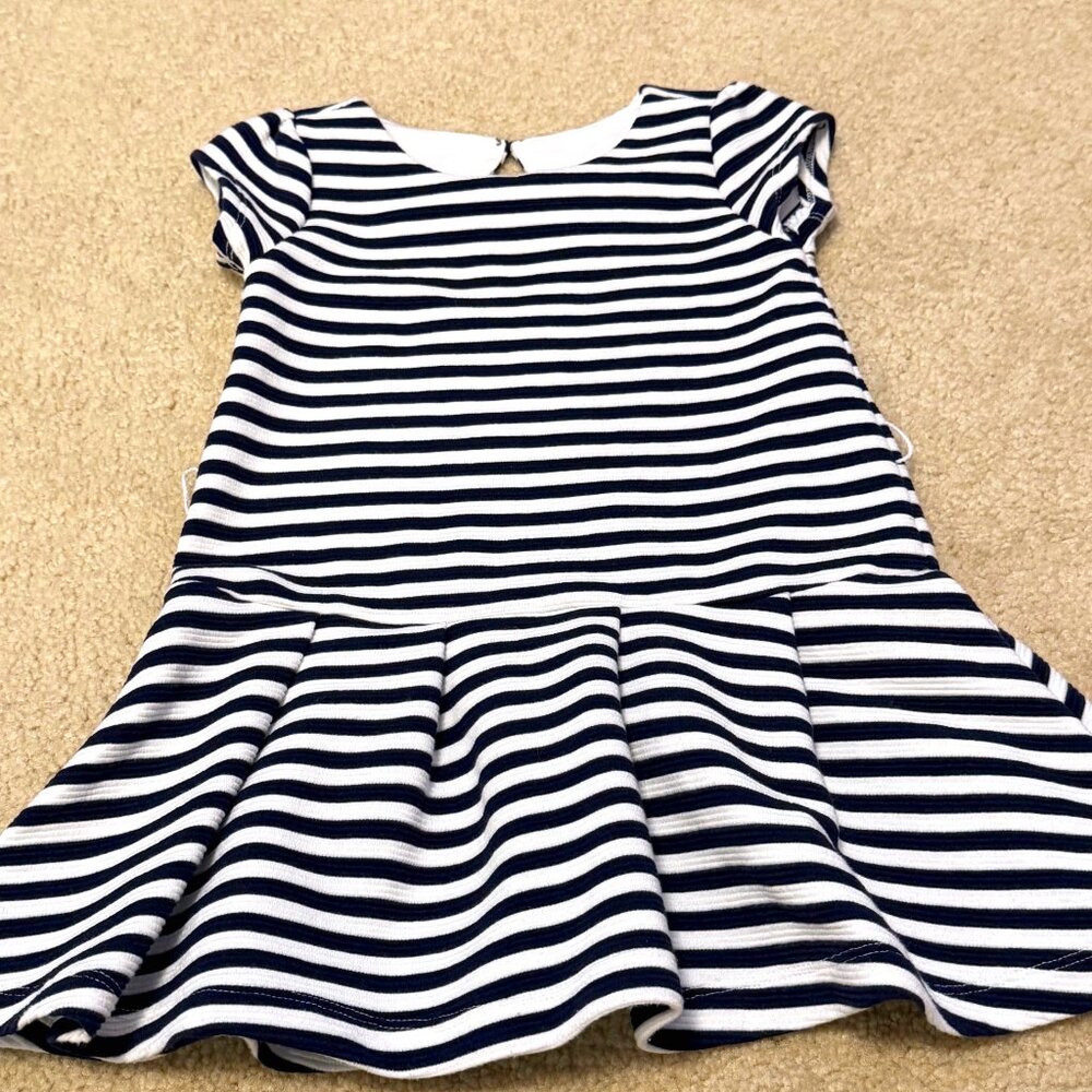 Gymboree - Girls Sleeveless Striped Dress - Size 4